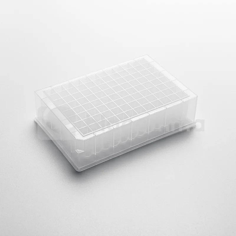 Biocomma 96-well square hole 1.6 ml  U bottom PP  collection for Nucleic acid extraction plate, filter plate