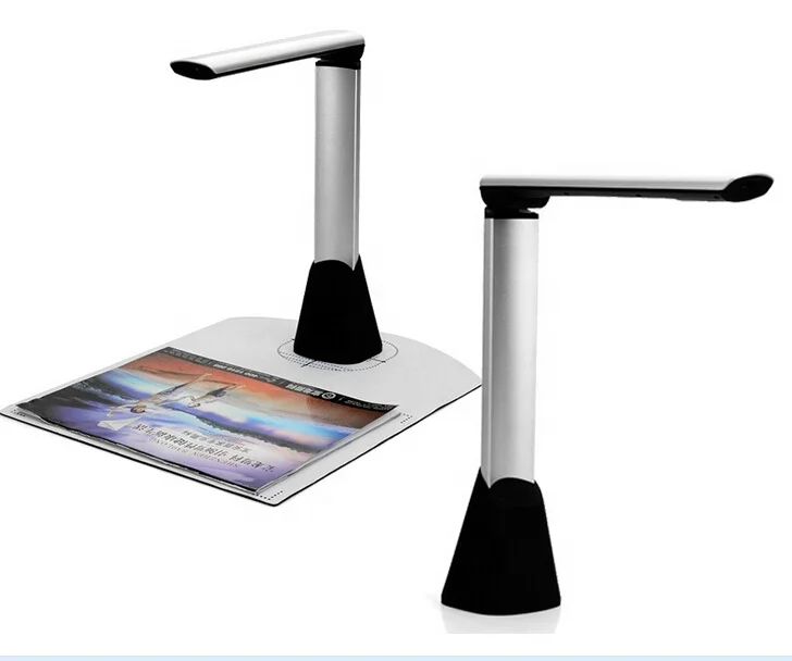 
S303 Book Document Scanner 3 Mega-pixel, Camera, Capture Size A4, for Windows, English Software OCR Scanner Customize Software 