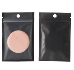 Silver Aluminum Foil Mylar Recloseable Ziplock Bag Frosted Front With Zipper Top