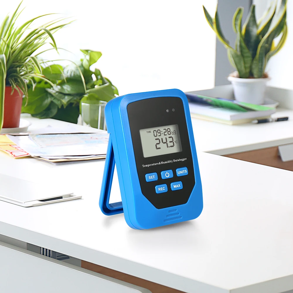  USB Disposable Data Logger Temperature And Humidity Datalogger For Fruit Vegetables Cold Chain