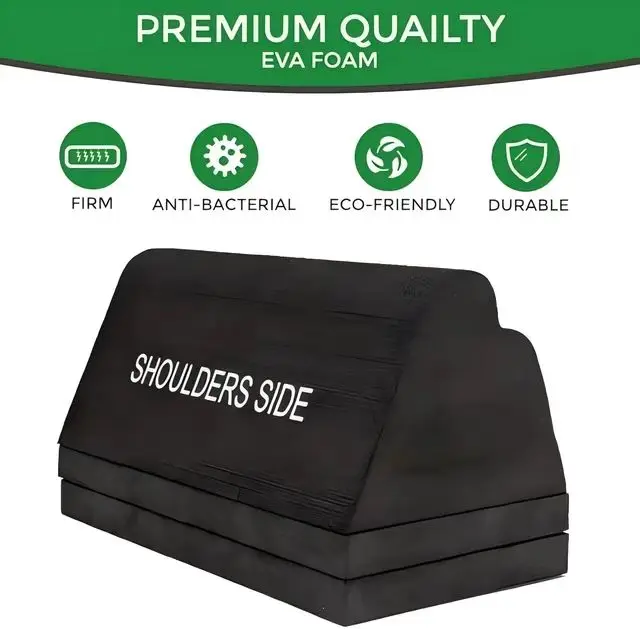 Cervical Orthotic Traction Block Firm Spinal Neck Alignment 3-height Adjustable Design Cervical Traction Device Neck Stretcher