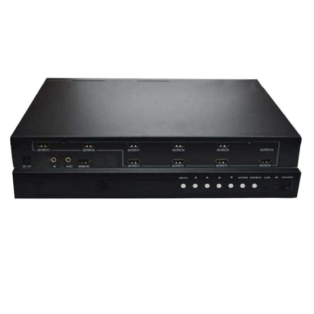 4k @30hz input and 1080p output 4k video wall controller 3x3