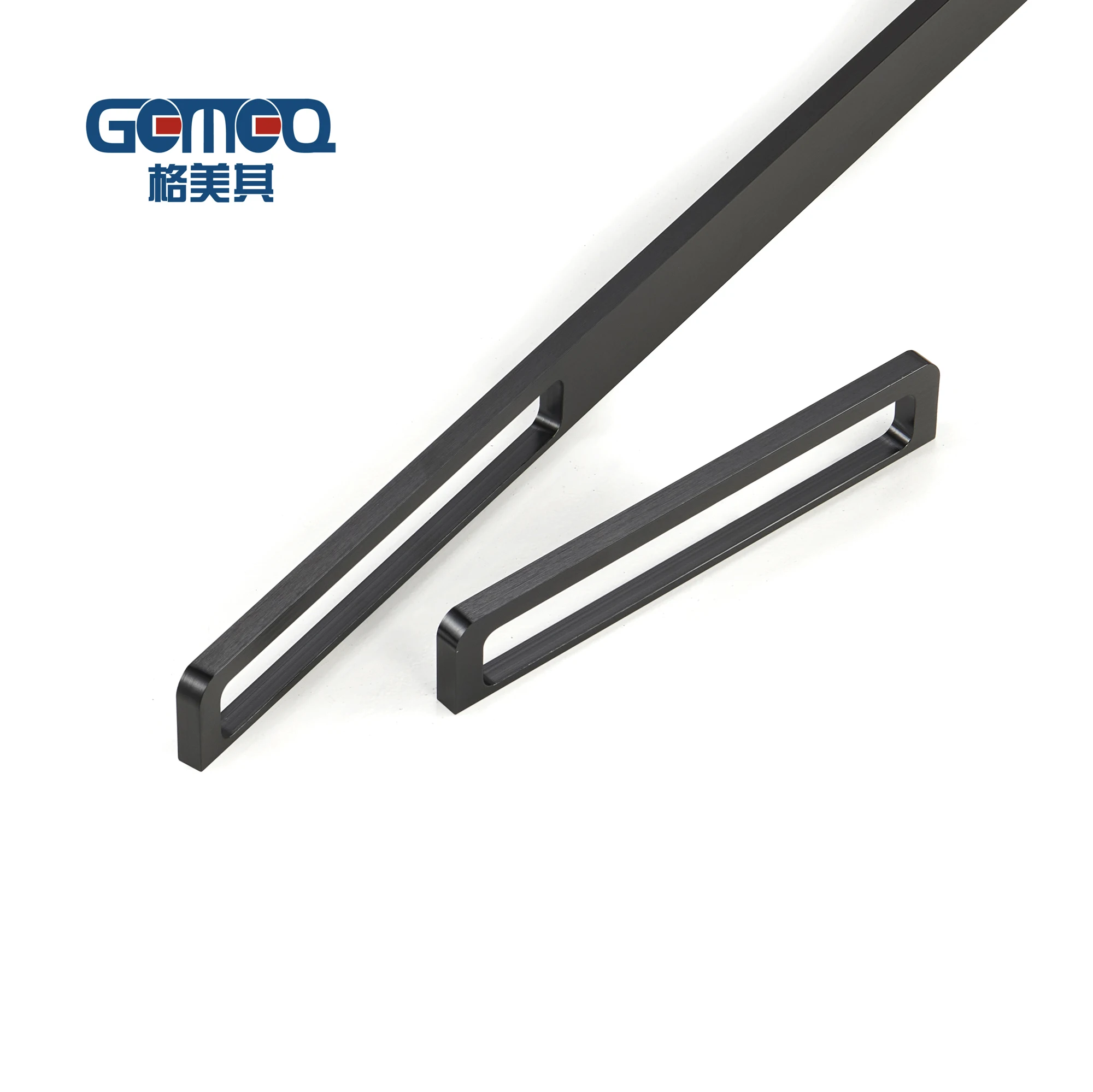 Apartment Wardrobe Furniture Cabinet Hidden Invisible Handle Short Long Customized Aluminum Handle Profile