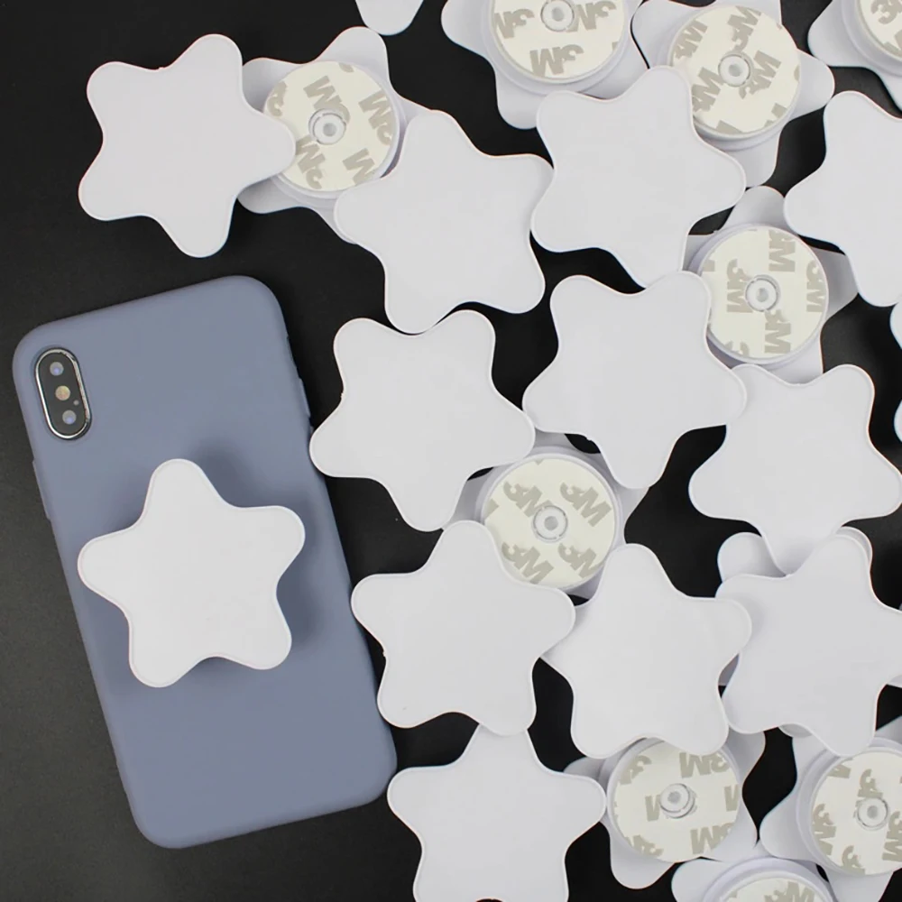 Оптовая продажа Аксессуары для мобильных телефонов с логотипом на заказ пятиконечная звезда держатель телефона подставка сотового