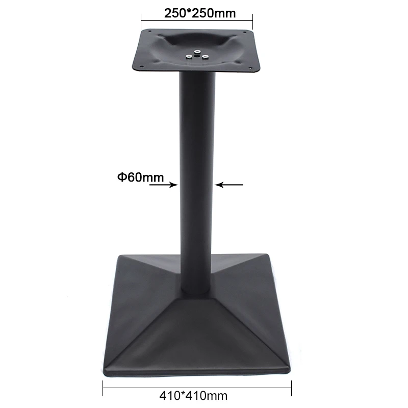Factory price wholesale custom metal table legs wrought iron dining table base