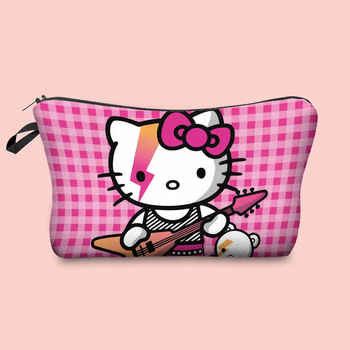 Wholesale good quality colorful multifunction canvas makeup bag travel storage pouch coins canvas bag with zipper