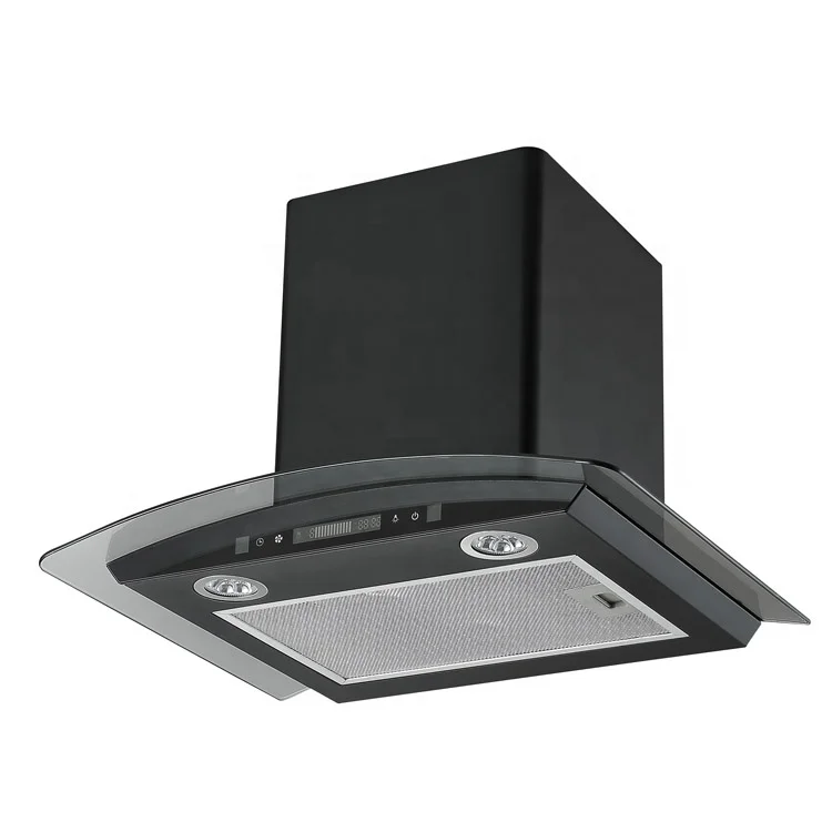 kitchen stainless steel extractor hood 60cm cooker range hood