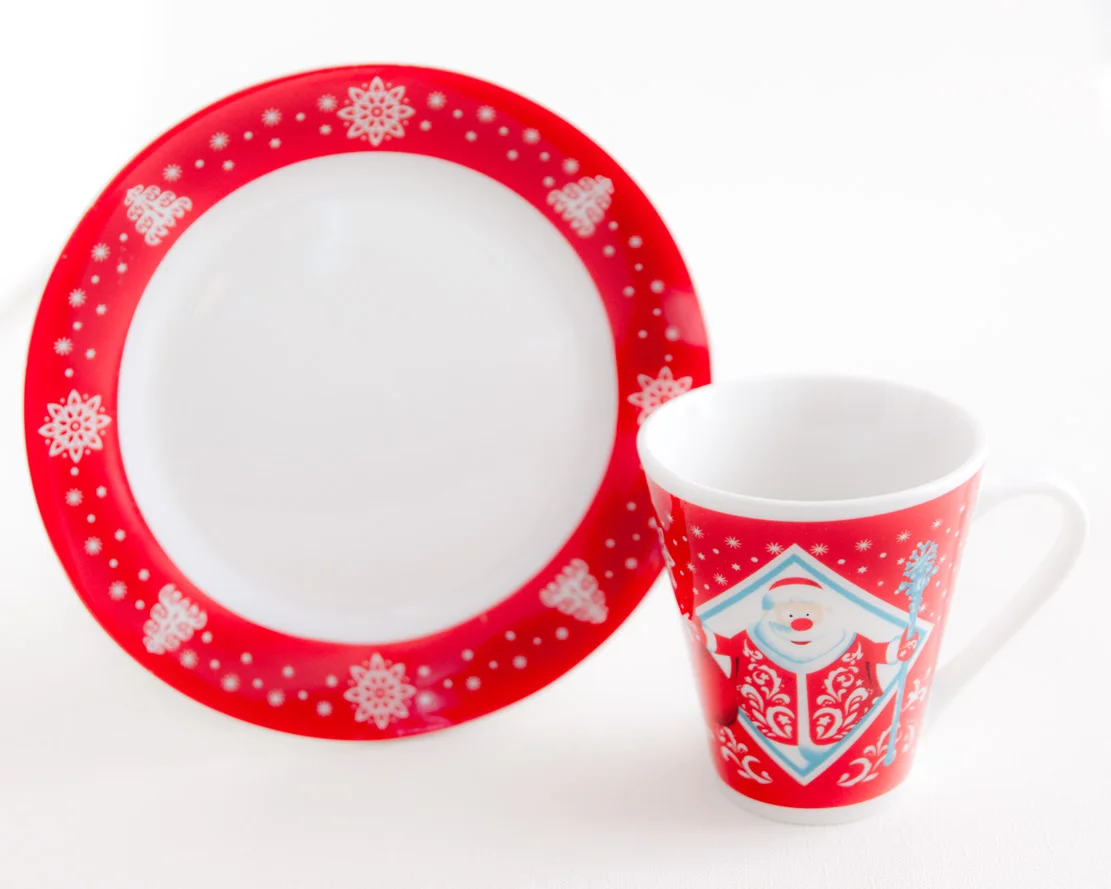 Ceramic glazed dinner set 20pcs