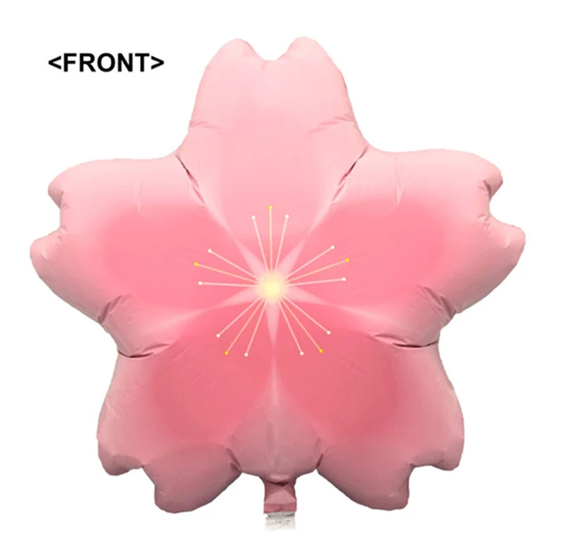 Two different shades pink cherry blossoms kids birthday party decorations balloon
