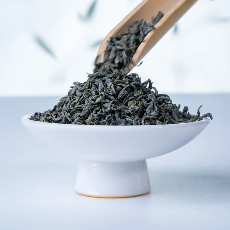 Dazhangshan Chunmee хорошие продажи зеленый 9371 9370 рассыпной чай чистый органический лекарственный ценность
