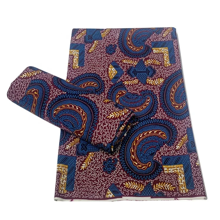 Yachitex High Quality Wholesale Wax Print Fabric African For Costume
