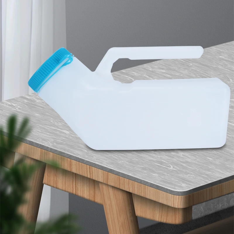 Больничный Мужской 1 л полиэтиленовый писсуар пластиковая бутылка для