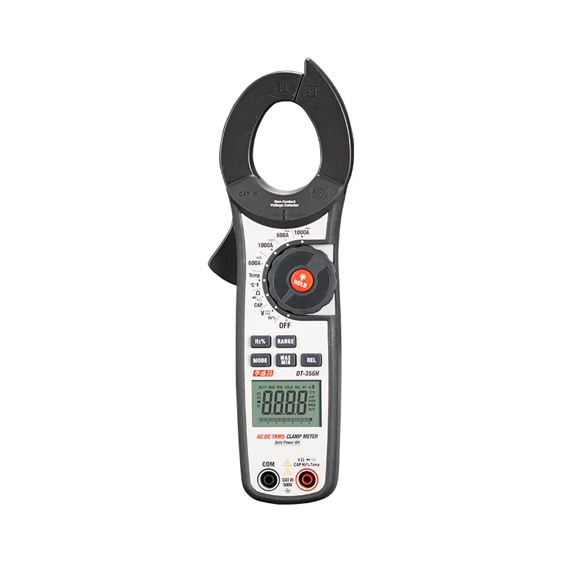 Dt-356h высокоточные клещи переменного тока/постоянного тока AC/DC напряжение Цифровой
