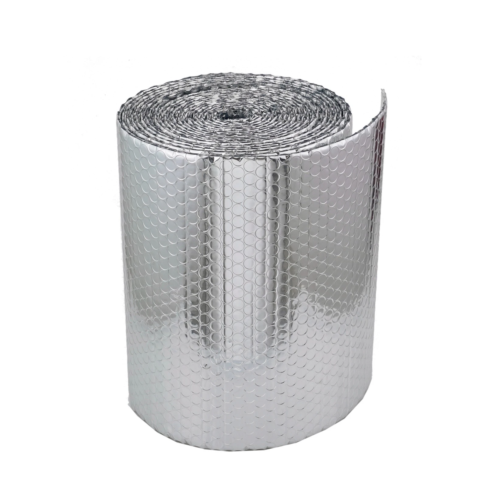 Metallic Double Bubble Wrap Insulation Materials Aluminium Bubble Foil Insulation For Roof