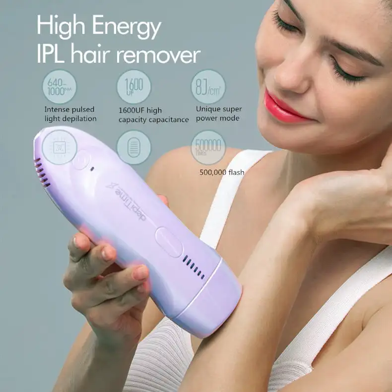 Kizoku life product  ipl epilator handset  laser hair removal ipl home use