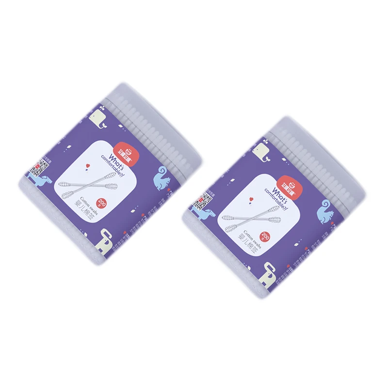 Double-headed Cotton Buds Make up Cotton Swabs Baby Swab Reusable