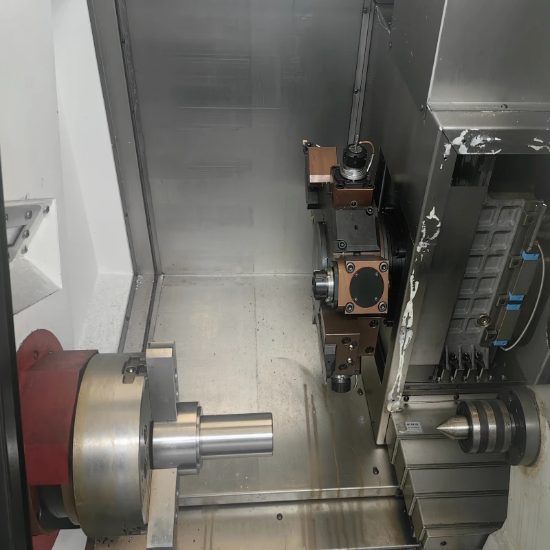 Hot selling precision inclined bed CNC metal lathe Tck50 metal turning center inclined CNC lathe