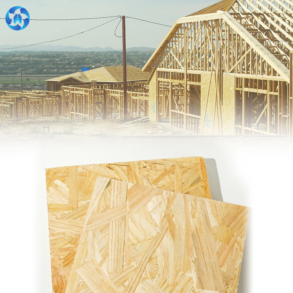 Excellent Suppliers for OSB3 12mm 9mm Boards Cheap 7/16 SIP Panel Board Price ENF/NAF Wooden Flake Board