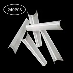 Половина крышка маникюрного салона, накладные ногти гроб французский patckaging дизайн накладные ногти