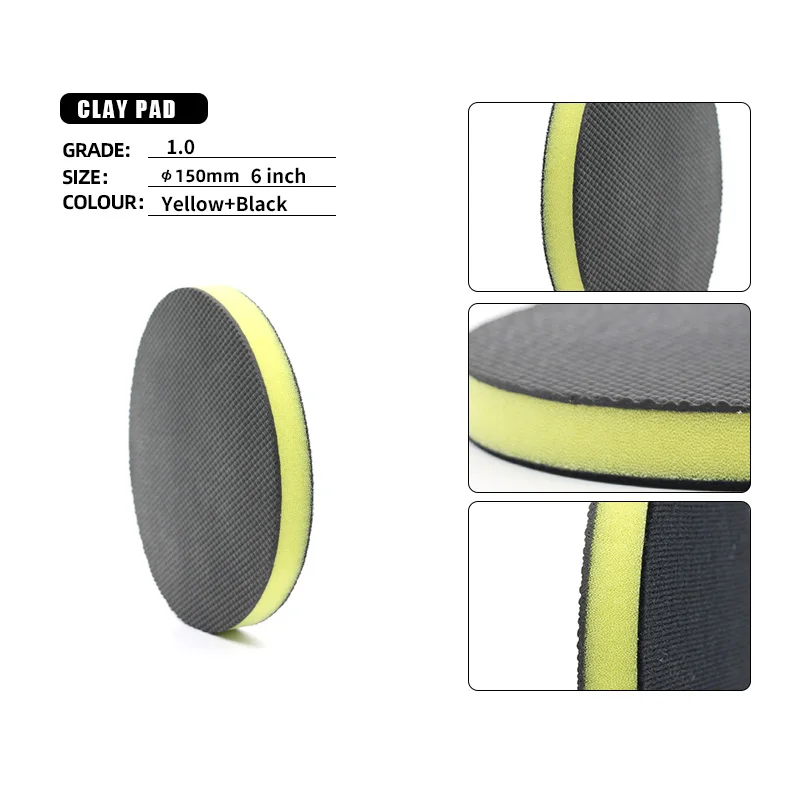 2022 Hot Selling Clay Pad Applicator Auto Car Cleaning Foam Clay Pad Clay Pad for Polisher