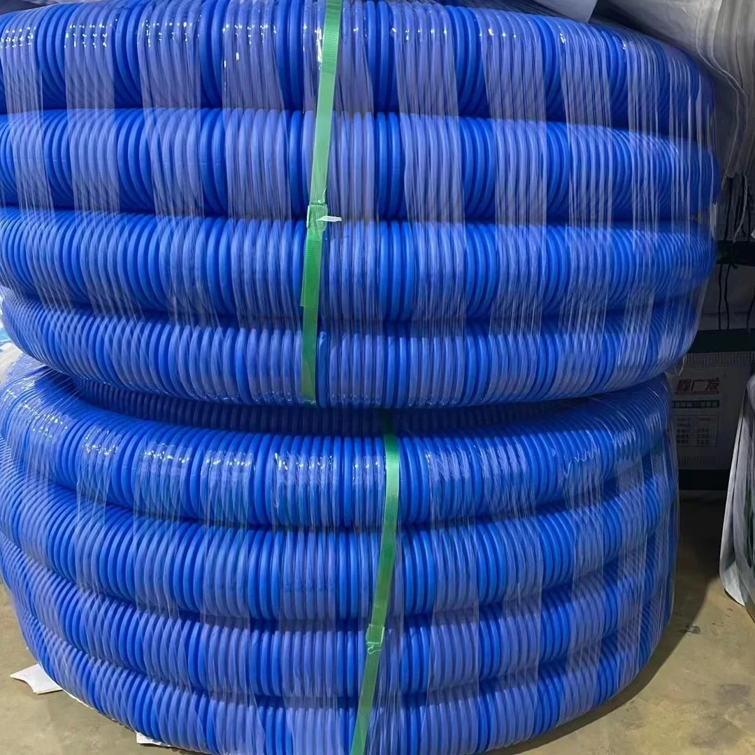Flexible Plastic Pipe Corrugated Tube Manufacture Pvc Ventilation Duct Pipe