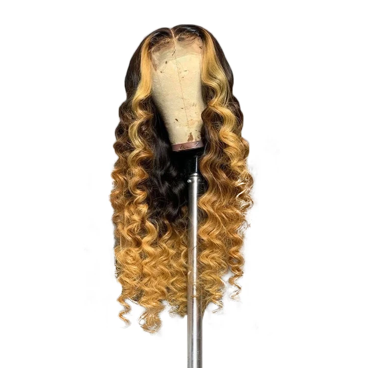 
 Натуральные волосы Омбре из норки, бразильские натуральные человеческие волосы, HD кружевной передний парик, парик из человеческих волос с выравненной кутикулой, оптовая цена  