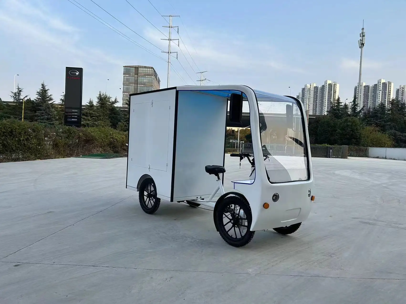 Прямая Продажа с китайского завода дешевая цена оптовая продажа Электрический грузовой велосипед четырехколесный