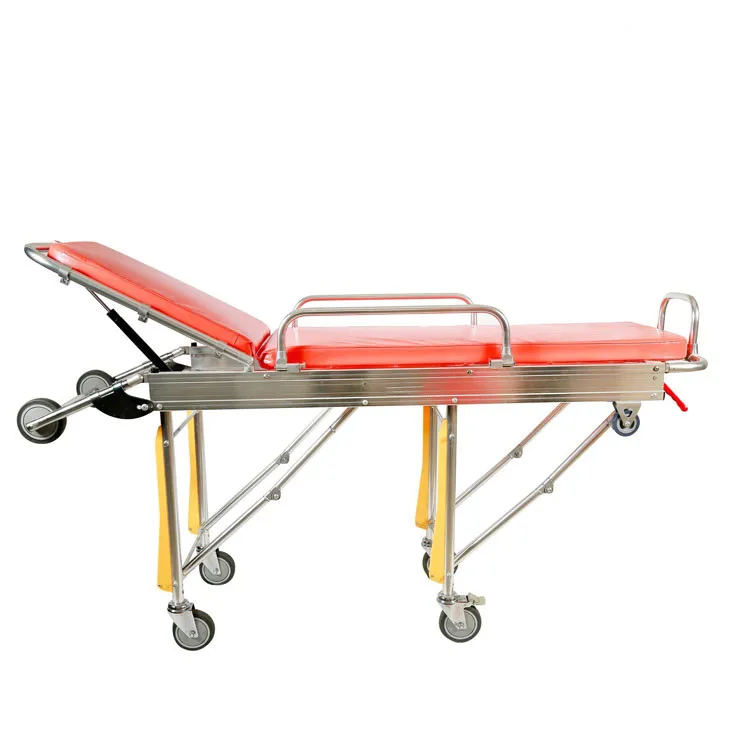Sunmed Aluminum Alloy Manual Patient Transport Ambulance Stretcher For Ambulance Car Price