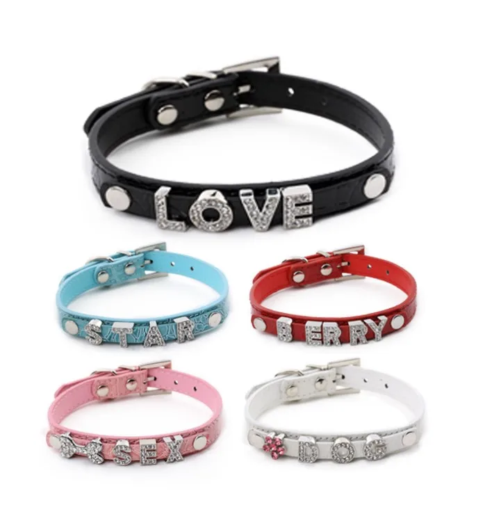 
PU Leather Animal Necklace DIY Initial Dog And Cat Customized Name Pet Collar PU Leather Animal Necklace DIY Initial Dog And Cat Customized Name Pet Collar&nbsp;