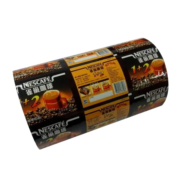 Recycled HDPE Cake Candy Chocolate Potato Chips Coffee Tea Milk Powder Bread Packaging Bag Food Packaging Plastic Roll Film