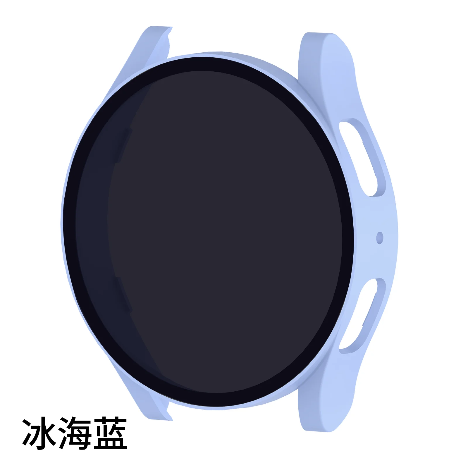 Tschick Privacy Glass+PC Case for samsung Galaxy watch 6 5 4 44mm 40mm all-around Anti-fall cover watch6 5 4 Screen protector