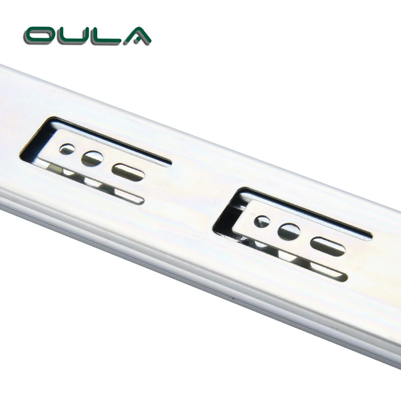 Heavy duty с доводчиком цинк Покрытие направляющих для выдвижения ящика шкафа раздвижные рейка для шкафа