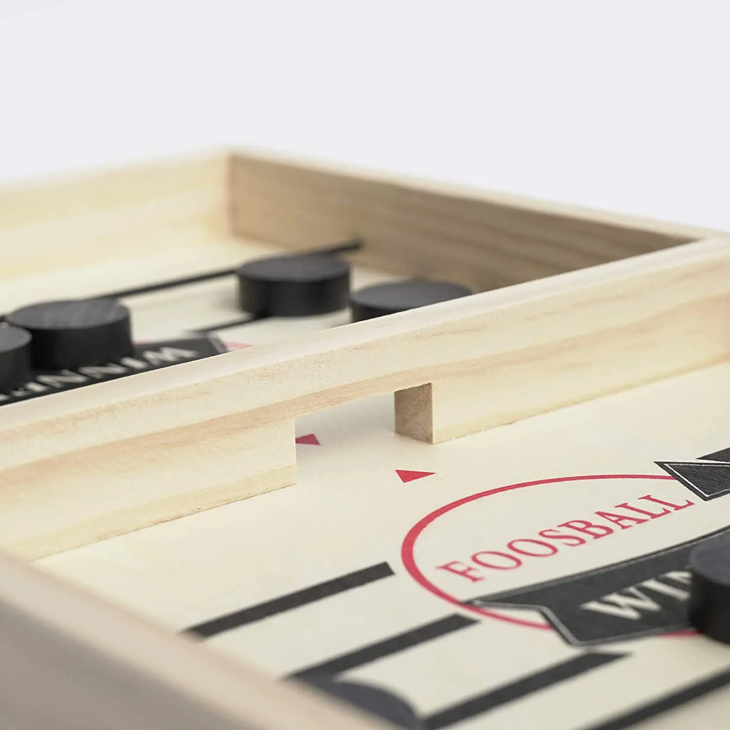 Large Sling Puck Game Foosball Winner Board Game Wooden Hockey Table Game