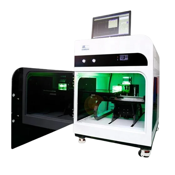 HOLY LASER 2D 3D Crystal Subsurface Laser Engraving Machine Engraving Photo into Crystal Glass Price for Gift Shop