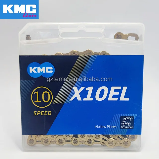Цепь велосипедная KMC X10EL цепь для горных велосипедов 10 скоростей 116L