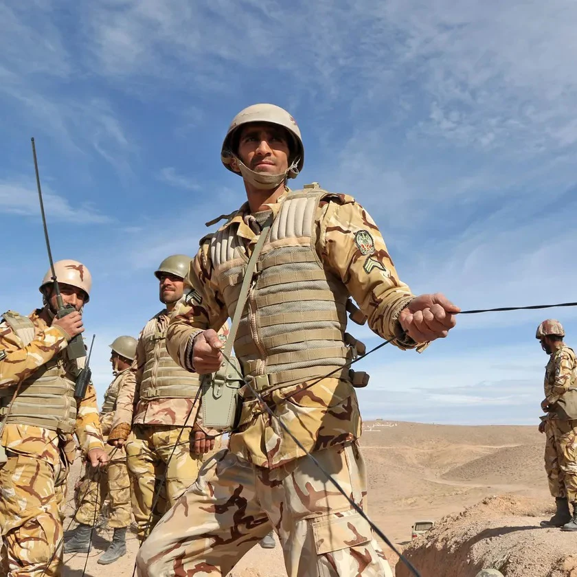 lran Camouflage Tactical Combat Uniform Camo Clothing Field shirt and Trousers Spring Anti-wear Tactical Uniform