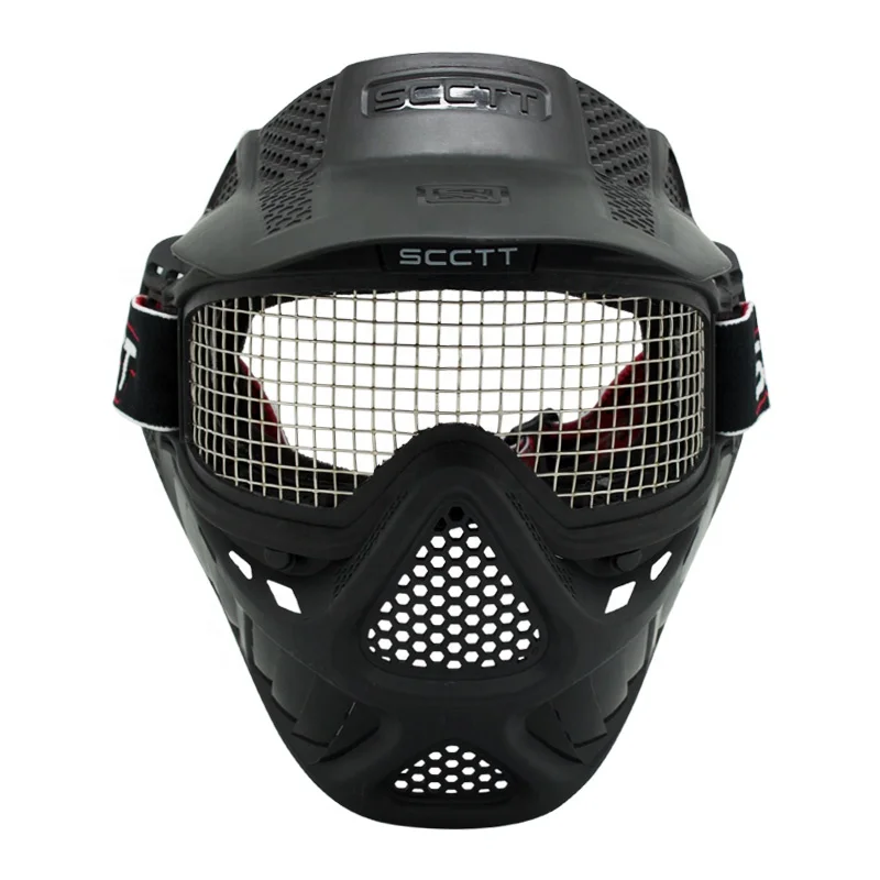 Amazon Hot sale Airsoft Paintball Mask with Steel Wire Mesh for Archery Games
