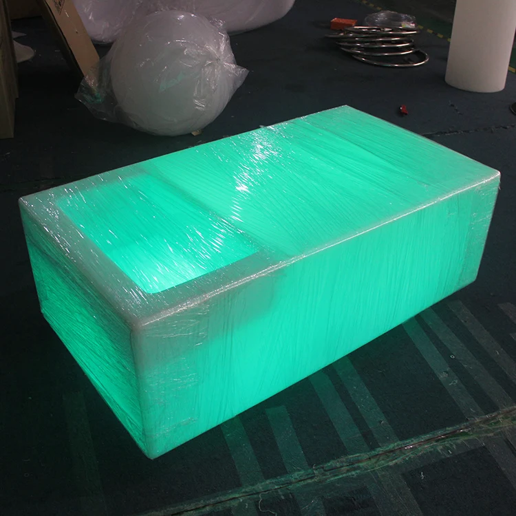 Modern Furniture Glowing Party Outdoor Decorative Led Cocktail Bar Table