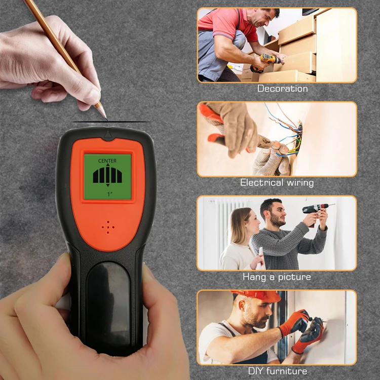 Metal Stud Voltage Detector Center Finder Electronic Stud sensor 2021