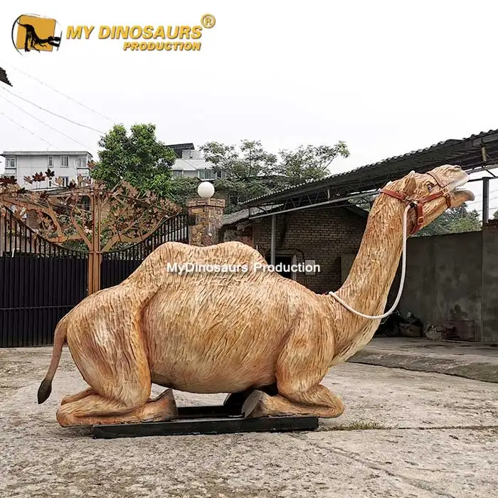 MY Dino AA06 пенопластовая скульптура в натуральную величину с животными аниматронными верблюдами