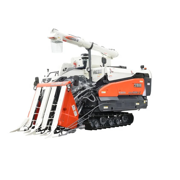 KUBOTA half-feed Rice Combine Harvester 588
