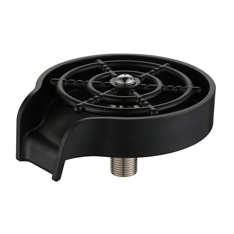 glass rinser for kitchen sinks stainless steel