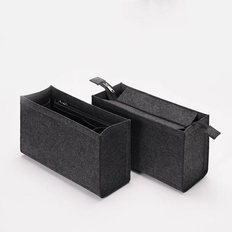 Factory selling newest design  folding large capacity storage and finishing felt bag liner can be customized color and LOGO