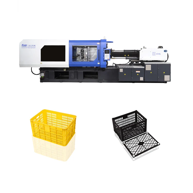Haida HD450L 4500kn High Precision Fruit box making machine Injection Molding Machine For Sale