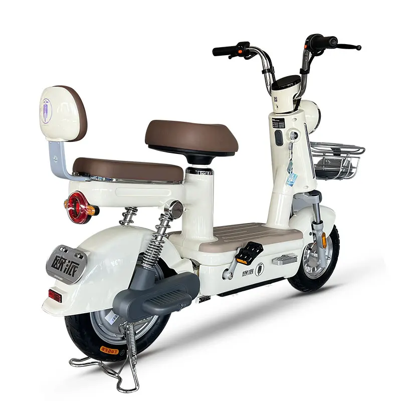 48V 400W Cheap Electric City Bike With Motorcycle Seat Electric Cycle Hybrid Bike Bicicleta Electrica Para Adultos