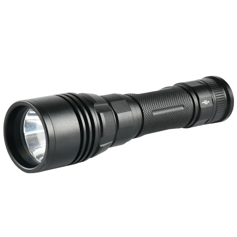 Фонарик Brightenlux SST40, военный алюминиевый фонарик, полицейский патруль, поисково-спасательный светодиодный фонарик с USB, фонарик с перезаряжаемой батареей 18650