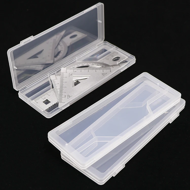 Набор геометрических инструментов линейки транспортир чехол школьные принадлежности для математики хранения Геометрическая коробка набор канцелярских