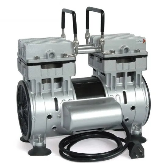 Direct driving air compressor oil free L/min bar oilless