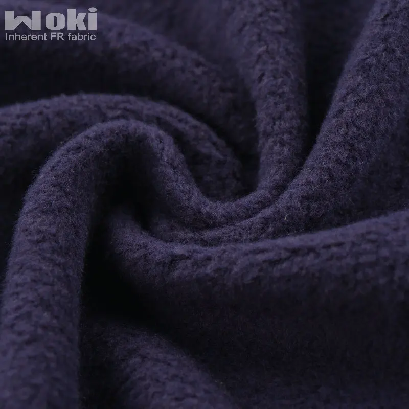  Огнестойкая модакриловая флисовая ткань 430gsm 60% Modacrylic 38% хлопок 2%