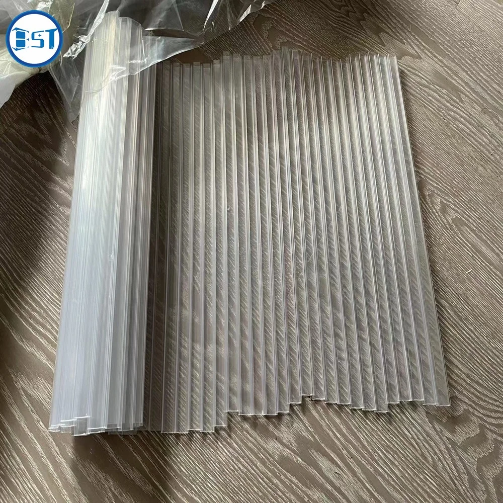 Custom Clear PVC Roller Shutter transparent Roller Shutter For Cabinet Door